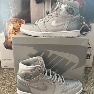 Nike Air Jordan Retro 1 Metallic Silver “Tokyo JP”